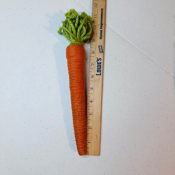 Carrot decoration set of 3 and Carrot Patch Easter decoration Carrot tiered tray - Picture 12 of 15